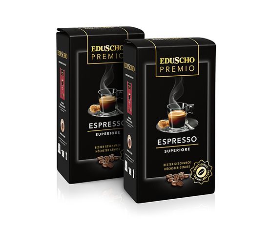 Eduscho Premio Espresso Superiore - 2x 1 kg Ganze Bohne
