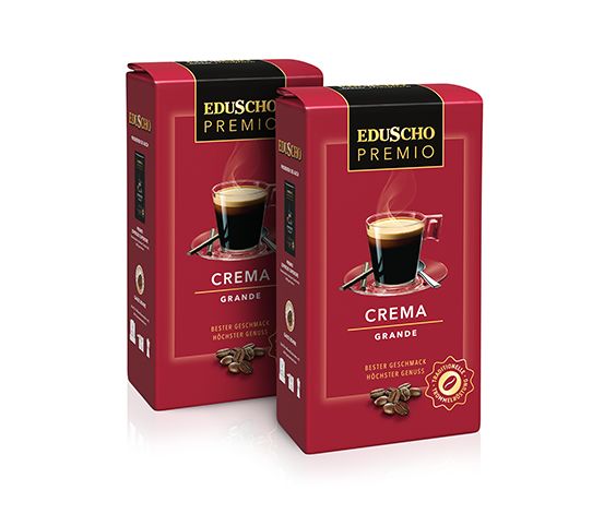 Eduscho Premio Crema Grande - 2x 1 kg Ganze Bohne