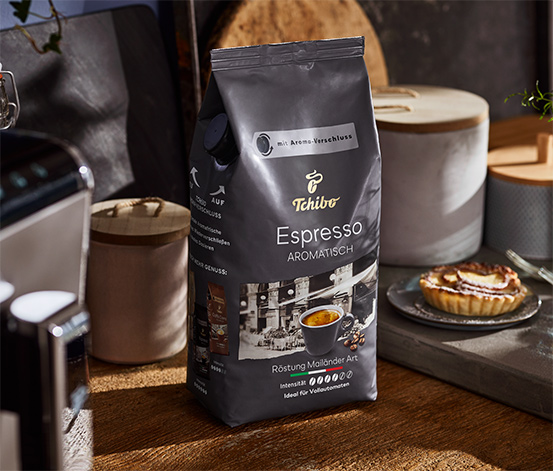 Espresso Aromatisch - 2 kg ganze Bohne