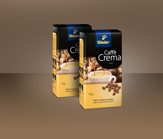 2 kg Caffè Crema Mild - Ganze Bohne