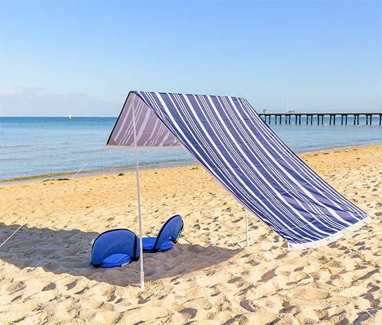 Westmann Strand-Sonnensegel, navyblau online bestellen bei Tchibo