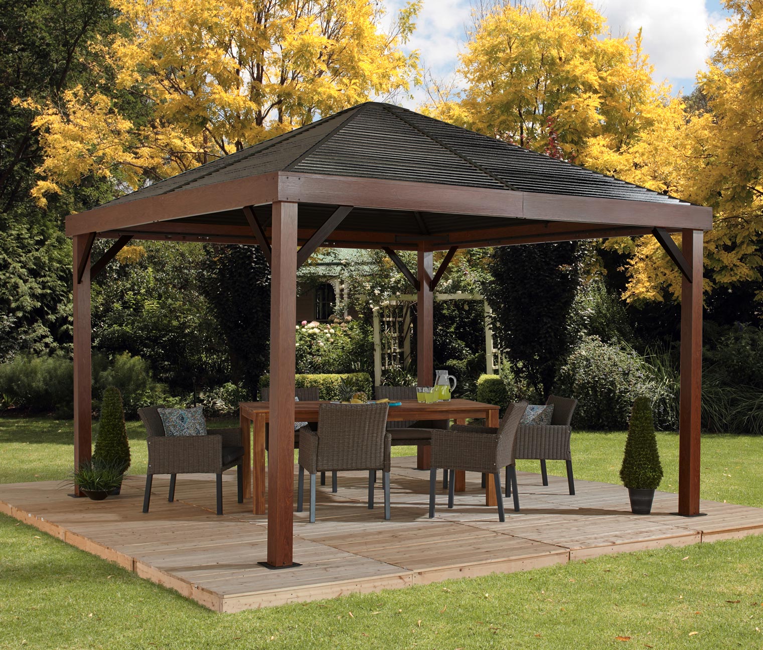 Sojag-Premium-Pavillon, ca. 363 x 363 cm online bestellen bei Tchibo 610883