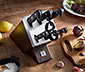 ZWILLING® Gourmet – 7-teiliger, selbstschärfender Messerblock aus Esche 