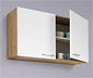Respekta Miniküche mit Oberschränken, ca. 100 cm, weiß