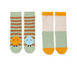 2 Paar Antirutsch-Socken, grün