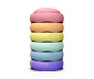 Stapelstein COLORS »Rainbow pastell«