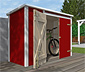 WEKA-Fahrrad-und-Multi-Box, rot-weiß