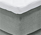 Scapa Boxspringbett, ca. 160 x 200 cm, light grey