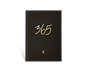 Notizbuch »365«, schwarz