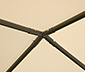 Shelter-Logic-Stoffpavillon, beige, 317 x 271 x 317 cm