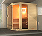 WEKA-Design-Sauna »Lahti«, 5,4-kW-Ofen