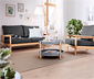 2-Sitzer-Sofa aus FSC®-zertifiziertem Holz