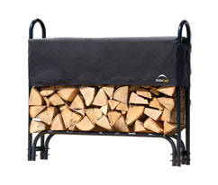 Ordnung im Garten: Schuppen, Box & Co. online | TCHIBO Westmann Kaminholz Regal, ca. 114 cm online bestellen bei