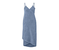 Handtuch-Kleid, blau