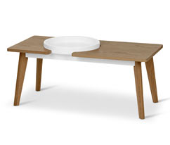 Couchtisch mit abnehmbarem Tablett