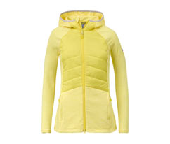 Hybrid-Thermojacke, gelb