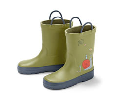 Gummistiefel, grün