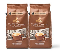 Caffè Crema Vollmundig - 2x 1kg Ganze Bohne