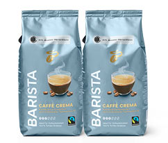 BARISTA Caffè Crema – 2x 1 kg Ganze Bohne