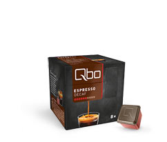 Qbo ESPRESSO DECAF – 8 Kapseln
