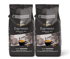 Espresso Sizilianer Art - 2 x 1kg Ganze Bohne