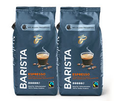 BARISTA Espresso – 2x 1 kg Ganze Bohne