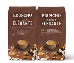 Crema Elegante – 2x 1 kg Ganze Bohne