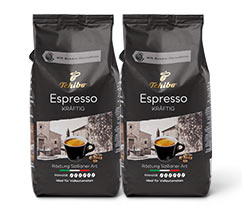 Espresso Kräftig - 2x 1 kg ganze Bohne