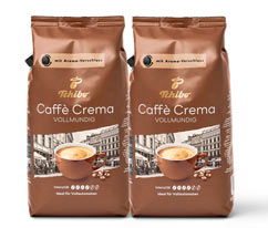 Caffè Crema Vollmundig - 2x 1kg Ganze Bohne