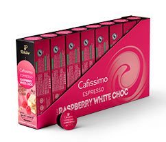 Flavoured Espresso – Raspberry White Choc – 80 Kapseln