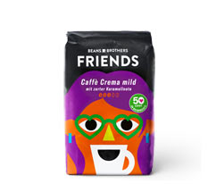 BEANS BROTHERS FRIENDS Caffè Crema Mild - 500 g Ganze Bohne
