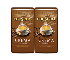 Crema Elegante – 2x 1 kg Ganze Bohne