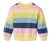 Bunt gestreift