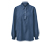 Jeansbluse mit Puffärmeln
