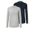 2 Langarmshirts
