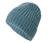 Strickmütze mit Wolle, rauchblau - Rauchblau