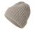Strickmütze mit Wolle, taupe - Taupe