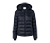 Steppjacke mit Kapuze, dunkelblau