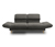 DOMO 2-Sitzer-Sofa »FuAR«, drehbar, dunkelgrau - Dunkelgrauer Cord