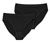 2 Seamless Slips, schwarz