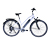 HAWK Bikes E-Bike Damen »e-Trekking Lady BAFANG«, grau, 28 Zoll, 46-cm-Rahmen