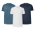 3 T-Shirts mit Rundhalsausschnitt