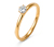 585 Gold-Ring mit Brillant