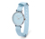 Armbanduhr, Quarz, 316L-Edelstahl, blau