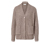 Gerippter Grobstrick-Cardigan, taupe - taupe