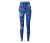 Sporttight, pink/blau