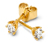 585 Gold-Ohrstecker mit 2 Brillanten