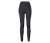 Sporttight, grau-schwarz - Grau-schwarzer Leo-Alloverprint