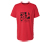 T-Shirt mit Print, rot - Rot