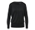 Sport-und-Yogashirt, schwarz